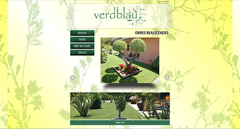 Imatge web de VerdBlau